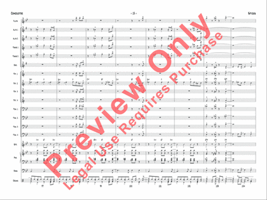 Sticks Sticks Jazz Ensemble scores gallery preview page 32