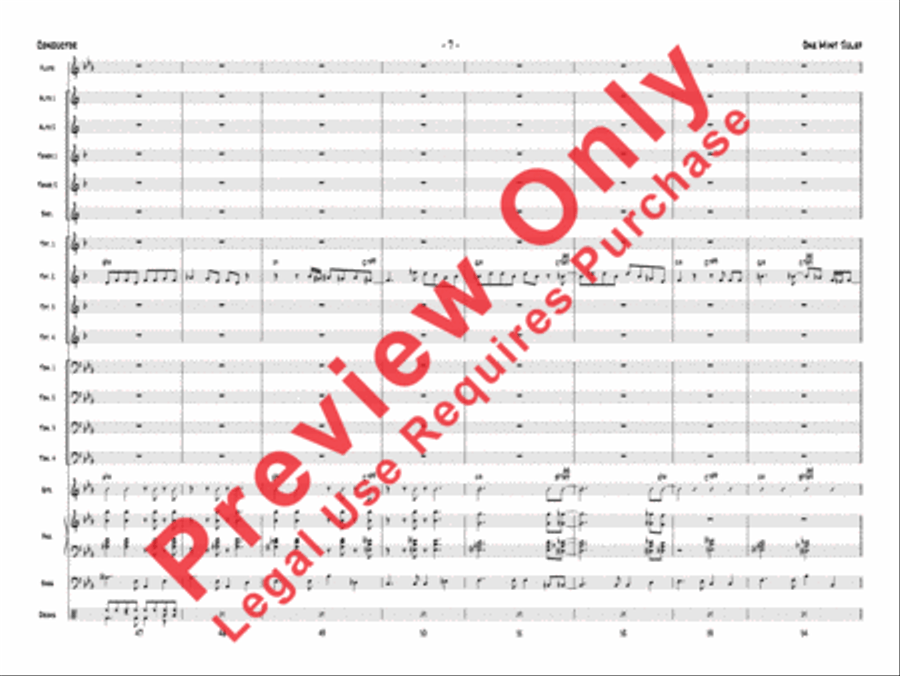 One Mint Julep One Mint Julep Jazz Ensemble scores gallery preview page 30