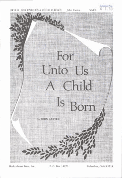 For Unto Us a Child Is Born image number null