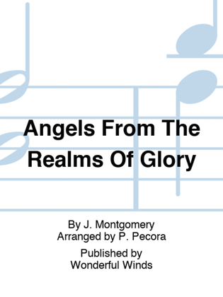 Book cover for Angels From The Realms Of Glory