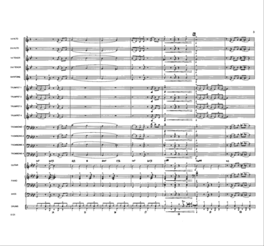 Vertigo Jazz Ensemble scores gallery preview page 4