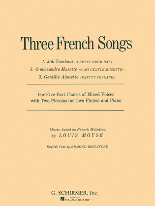 3 French Songs