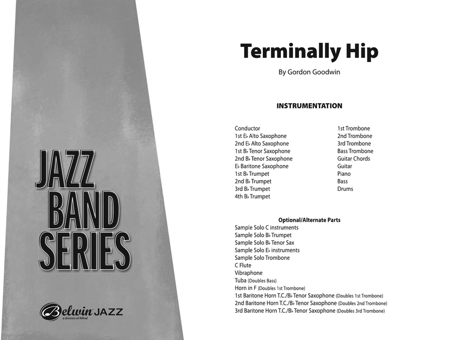 Terminally Hip: Score Terminally Hip: Score Jazz Ensemble scores gallery preview page 1