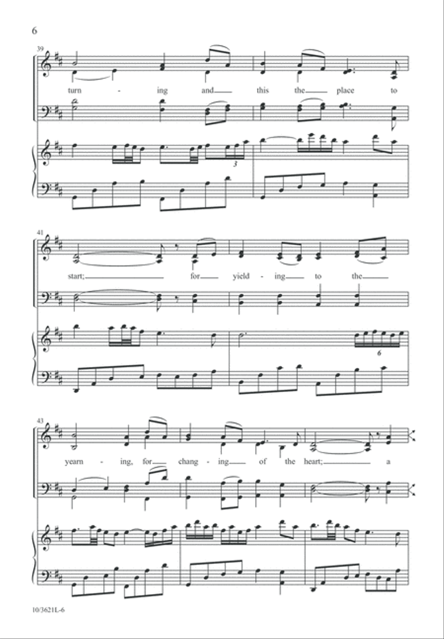 The Time for Turning Divisi scores gallery preview page 6