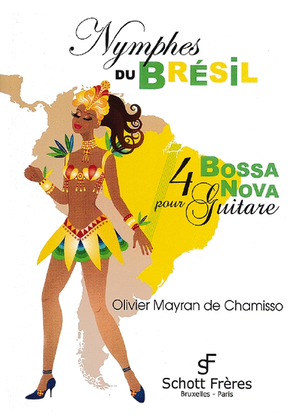 Book cover for Nymphes Du Bresil (brasil) 4 Bossa Nova Guitar
