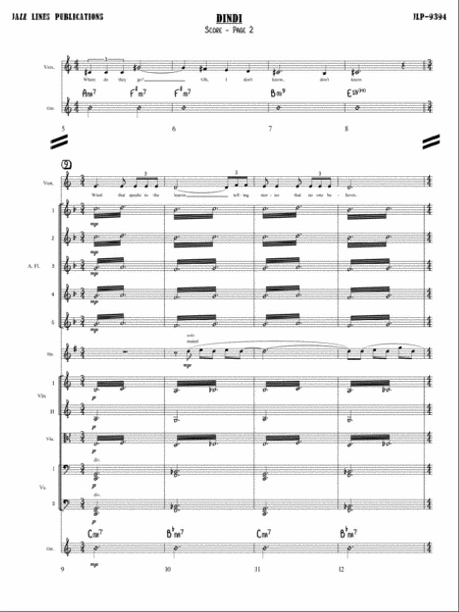 Dindi Orchestra scores gallery preview page 3