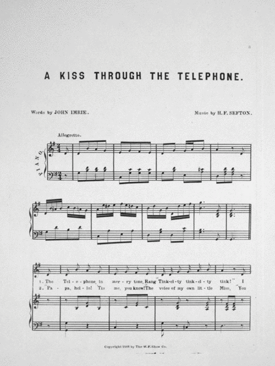 The Kiss Through the Telephone