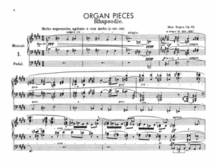 Book cover for Reger: Organ Works, Op. 65