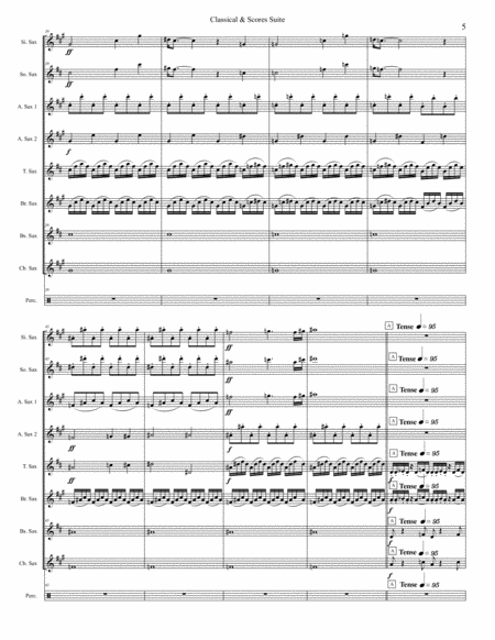 Classical & Scores Suite (Saxophone Choir) image number null