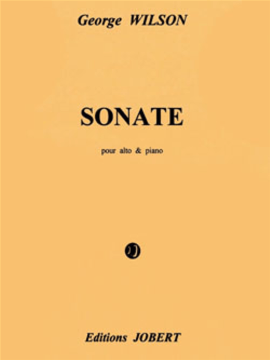 Sonate Pour Alto Et Piano