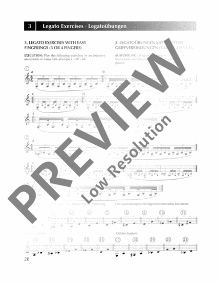 Clarinet Fundamentals Clarinet Solo scores gallery preview page 21