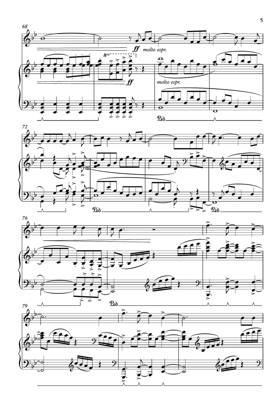 Let It Go (from Frozen) Violin Solo scores gallery preview page 5