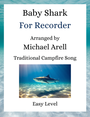 Baby Shark--Easy Recorder