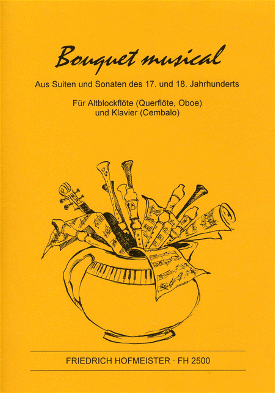 Bouquet musical. Bouquet musical. Flute scores gallery preview page 1