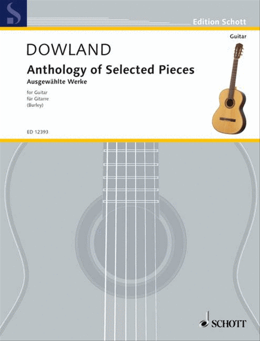Anthology of Selected Pieces Classical Guitar scores gallery preview page 1