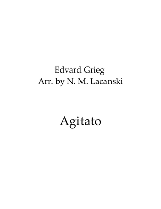 Book cover for Agitato