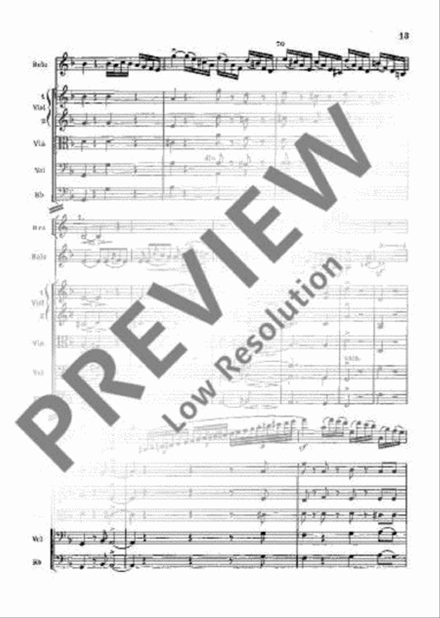 Concerto D Minor Orchestra scores gallery preview page 18