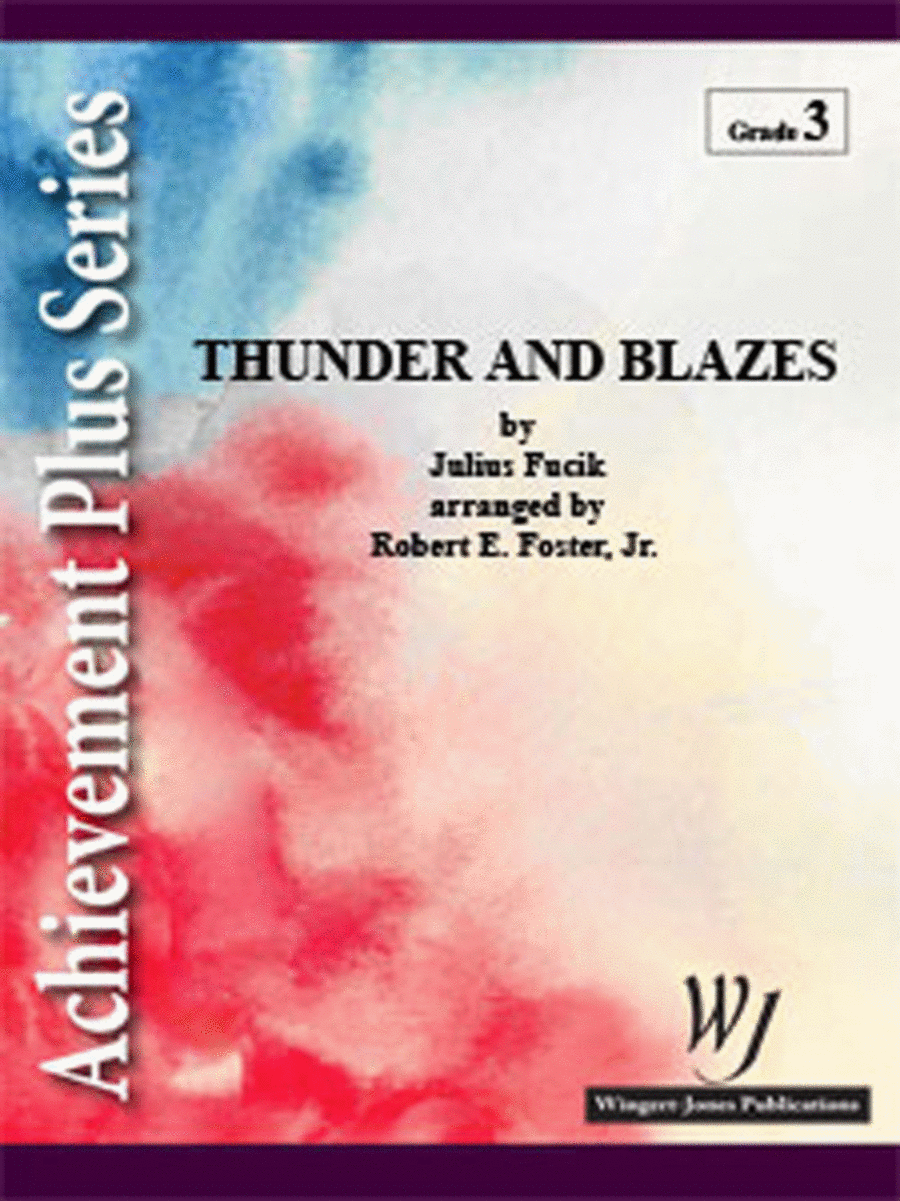 Thunder and Blazes Concert Band scores gallery preview page 1
