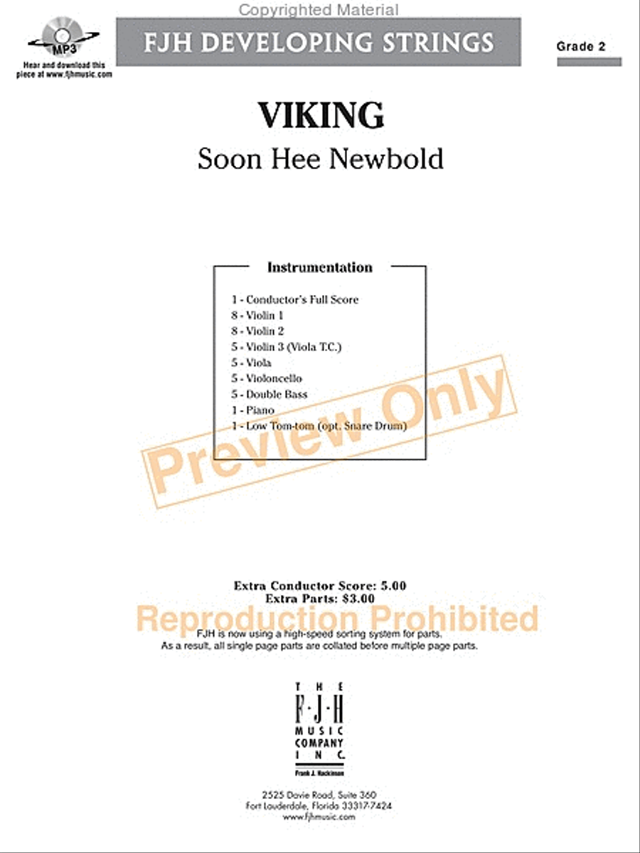Viking String Orchestra scores gallery preview page 2
