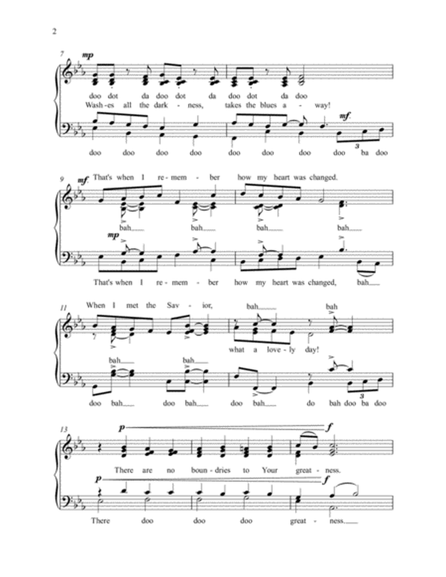 Gospel Jazz Choral-"Ev'ry Day"-Piano Practice Score