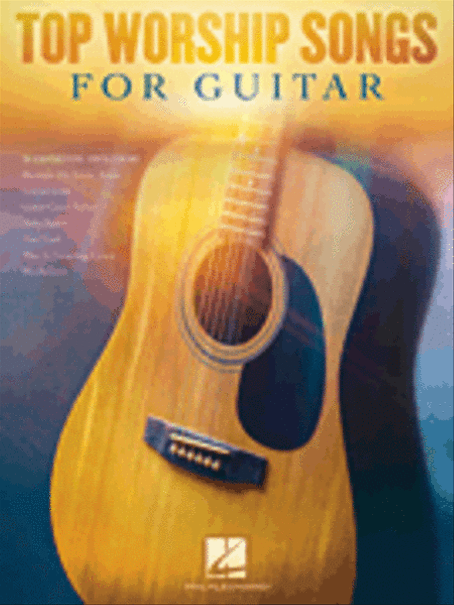 Top Worship Songs for Guitar Guitar scores gallery preview page 1