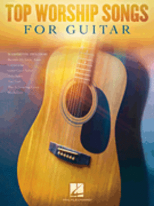 Book cover for Top Worship Songs for Guitar