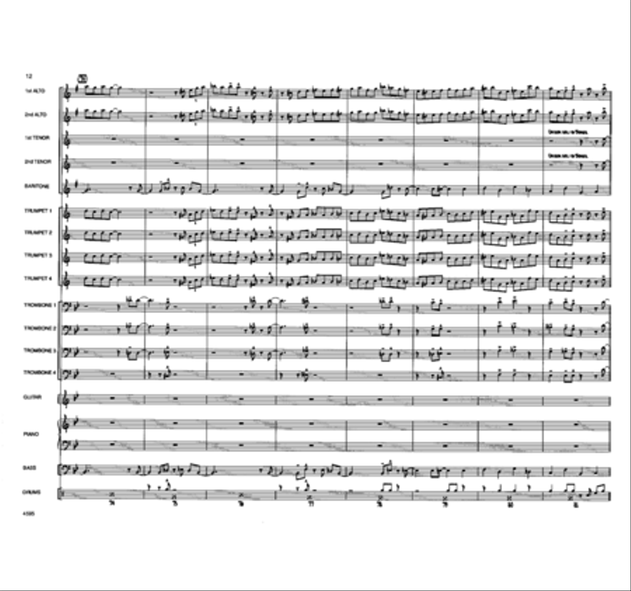 What Can I Tell You? Jazz Ensemble scores gallery preview page 11