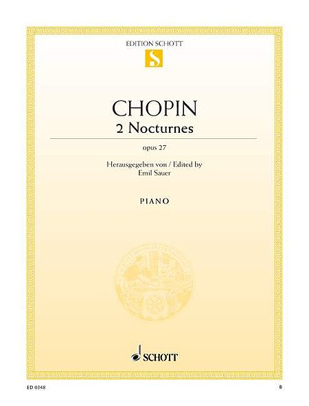 2 Nocturnes in C-sharp Minor and D-flat Major, Op. 27