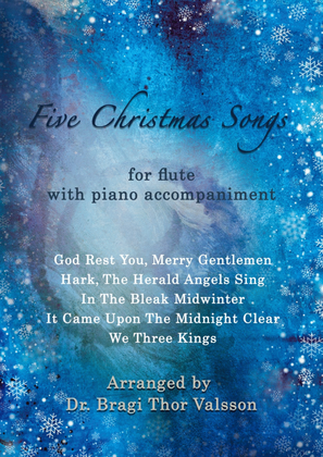 Five Christmas Songs - Flute with Piano accompaniment
