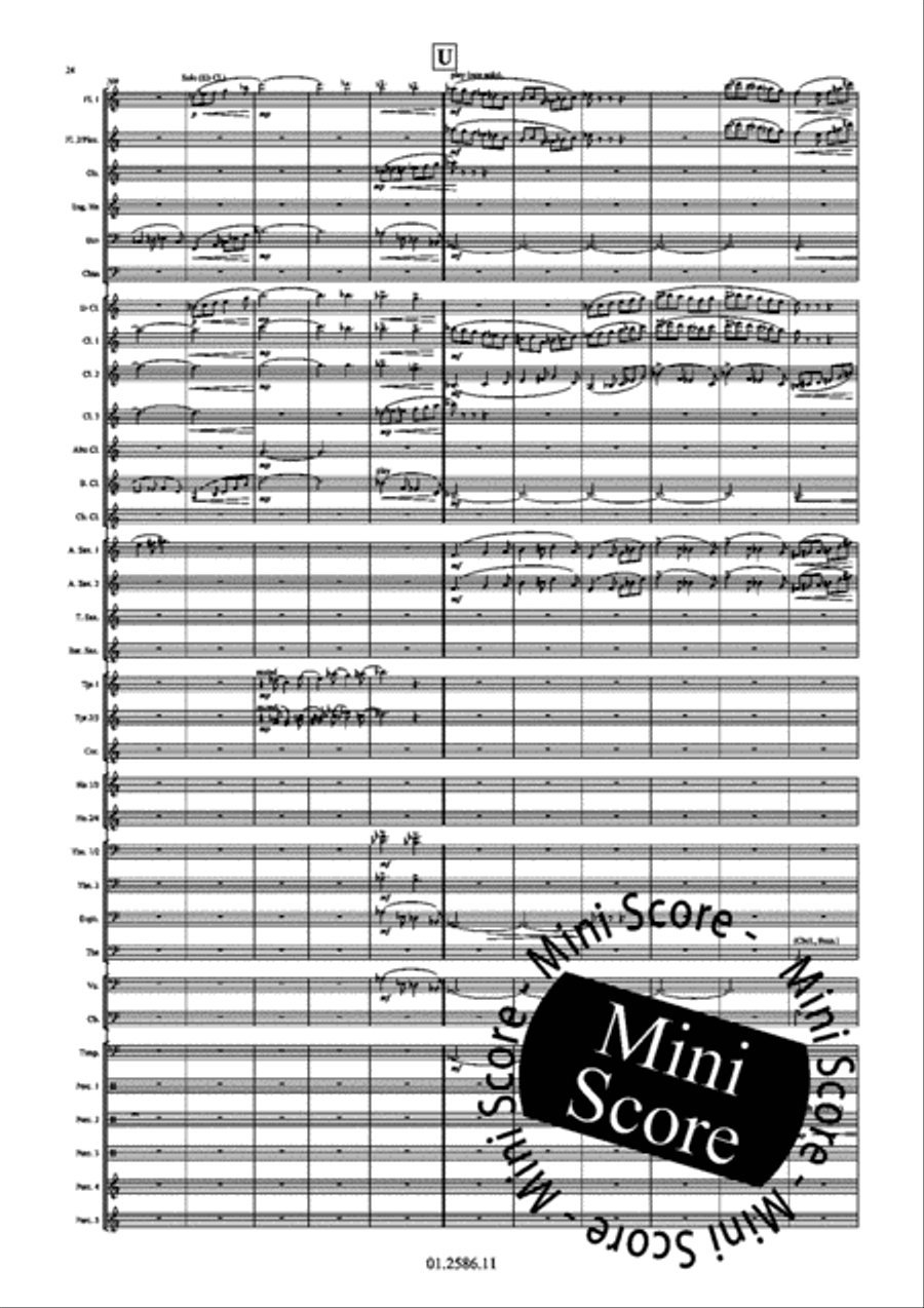 Skies Concert Band scores gallery preview page 32