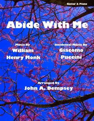 Book cover for Abide with Me (Guitar and Piano)