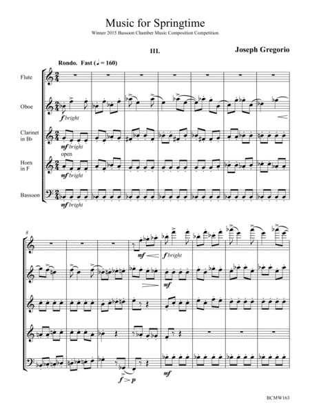 Rondo (from Music for Springtime)