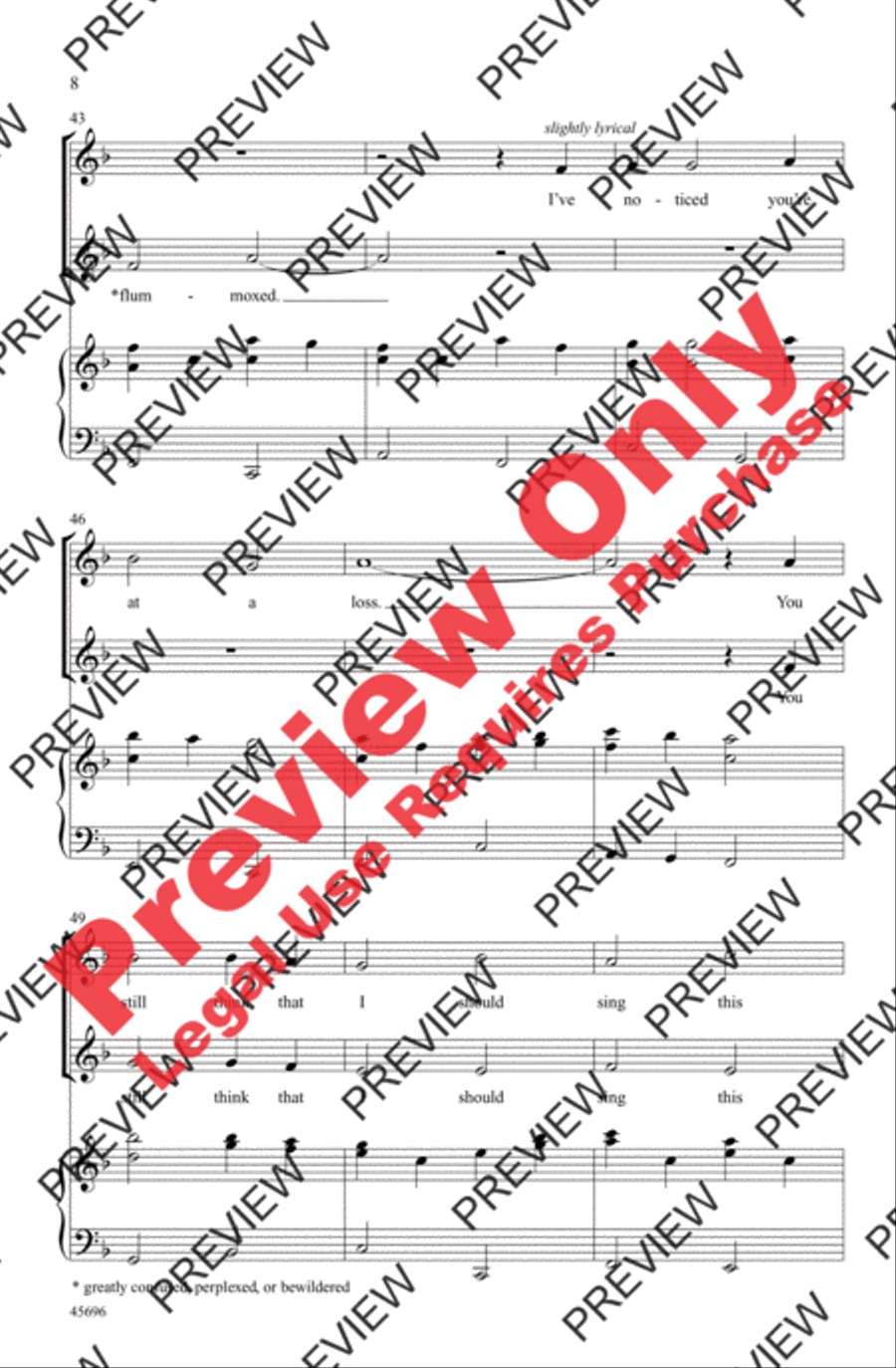 I'm Not Gonna Sing This Song! 2-Part scores gallery preview page 7