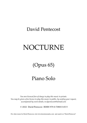 Nocturne, Op.65