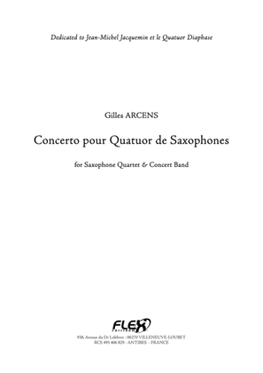 Concerto pour Quartet de Saxophones