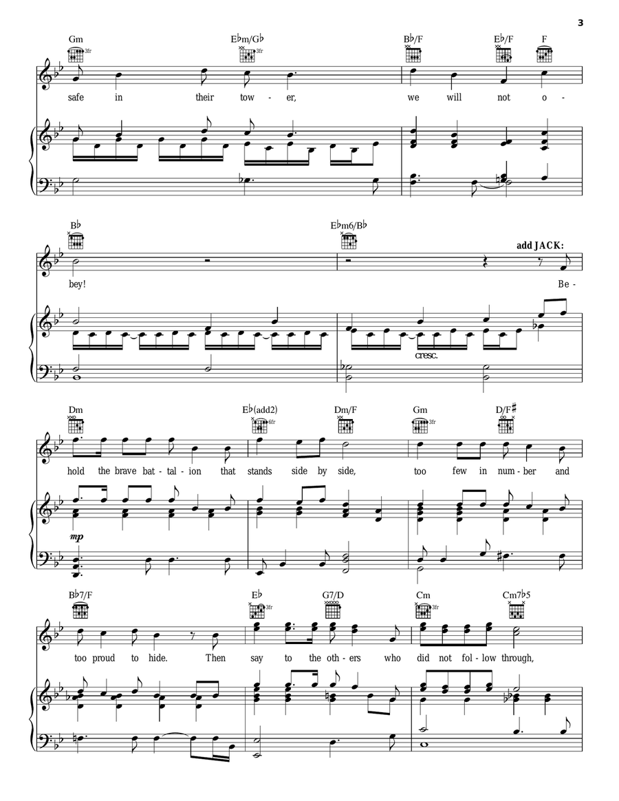 Seize The Day (from Newsies The Musical) Guitar scores gallery preview page 3