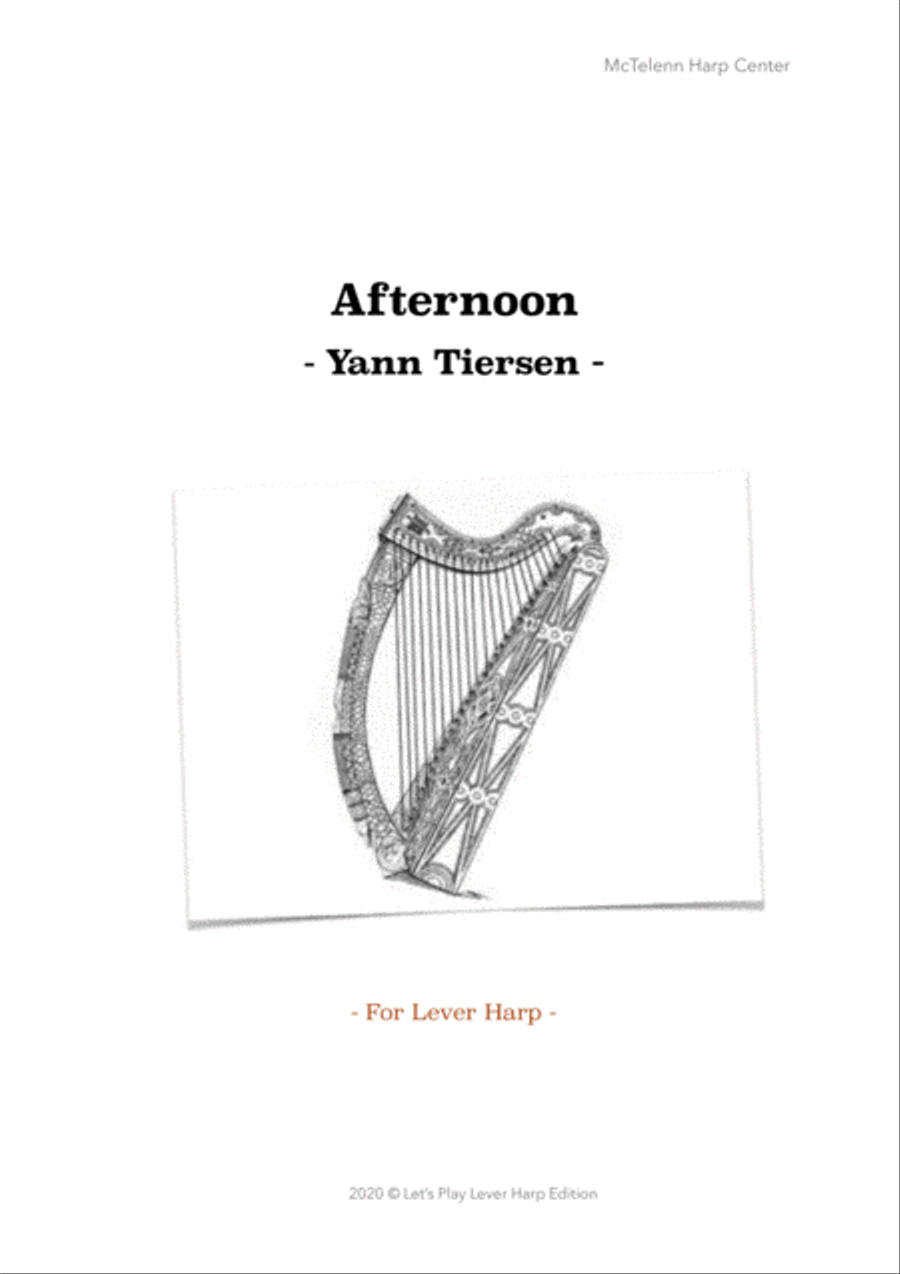 Comptine D'un Autre Ete : L'apres Midi Harp scores gallery preview page 5