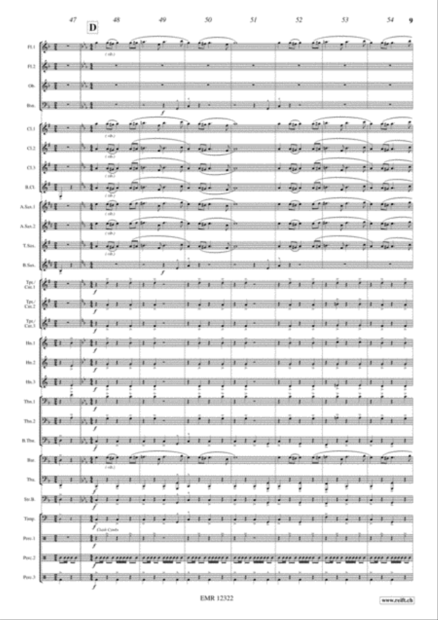Sherlock Holmes Concert Band scores gallery preview page 9