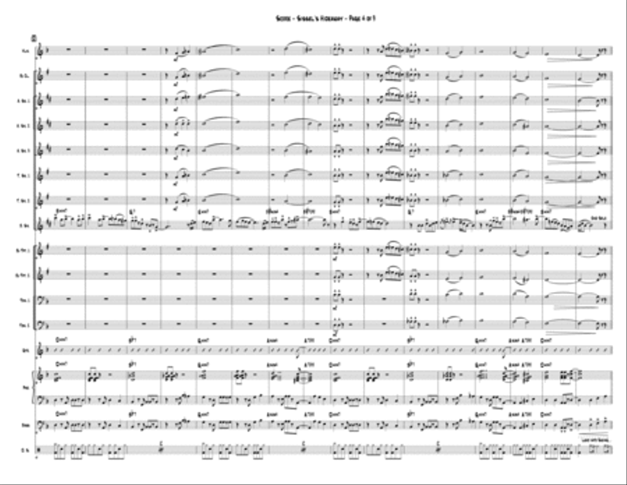 Sissel's Hideaway Large Ensemble scores gallery preview page 4