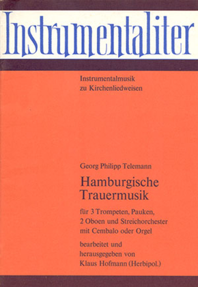 Hamburgische Trauermusik