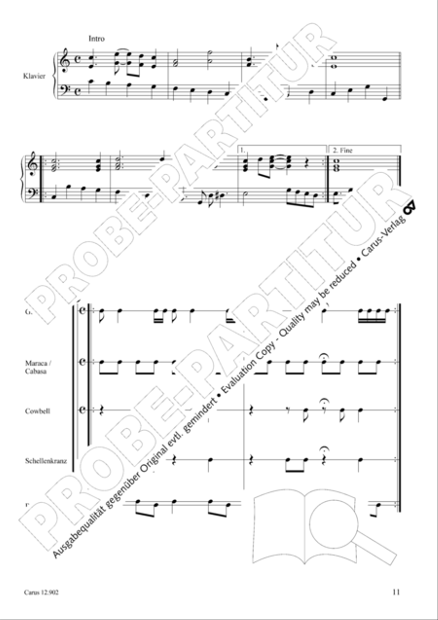 Gute-Laune-Kanons 4-Part scores gallery preview page 12