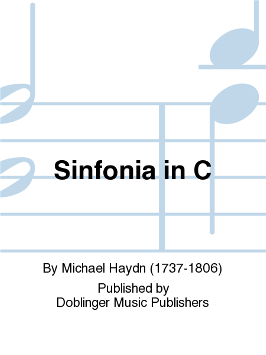 Sinfonia in C Orchestra scores gallery preview page 1