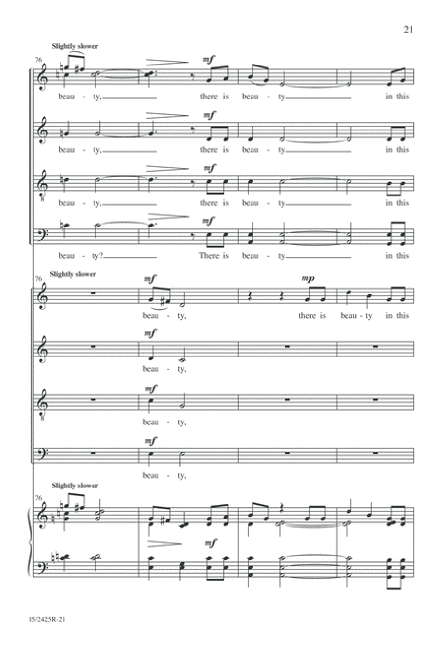 This Moment This Moment 4-Part scores gallery preview page 21