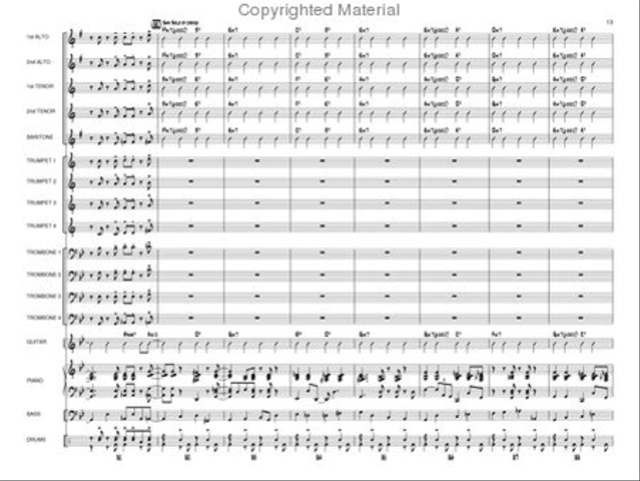 Ace High Ace High Jazz Ensemble scores gallery preview page 12