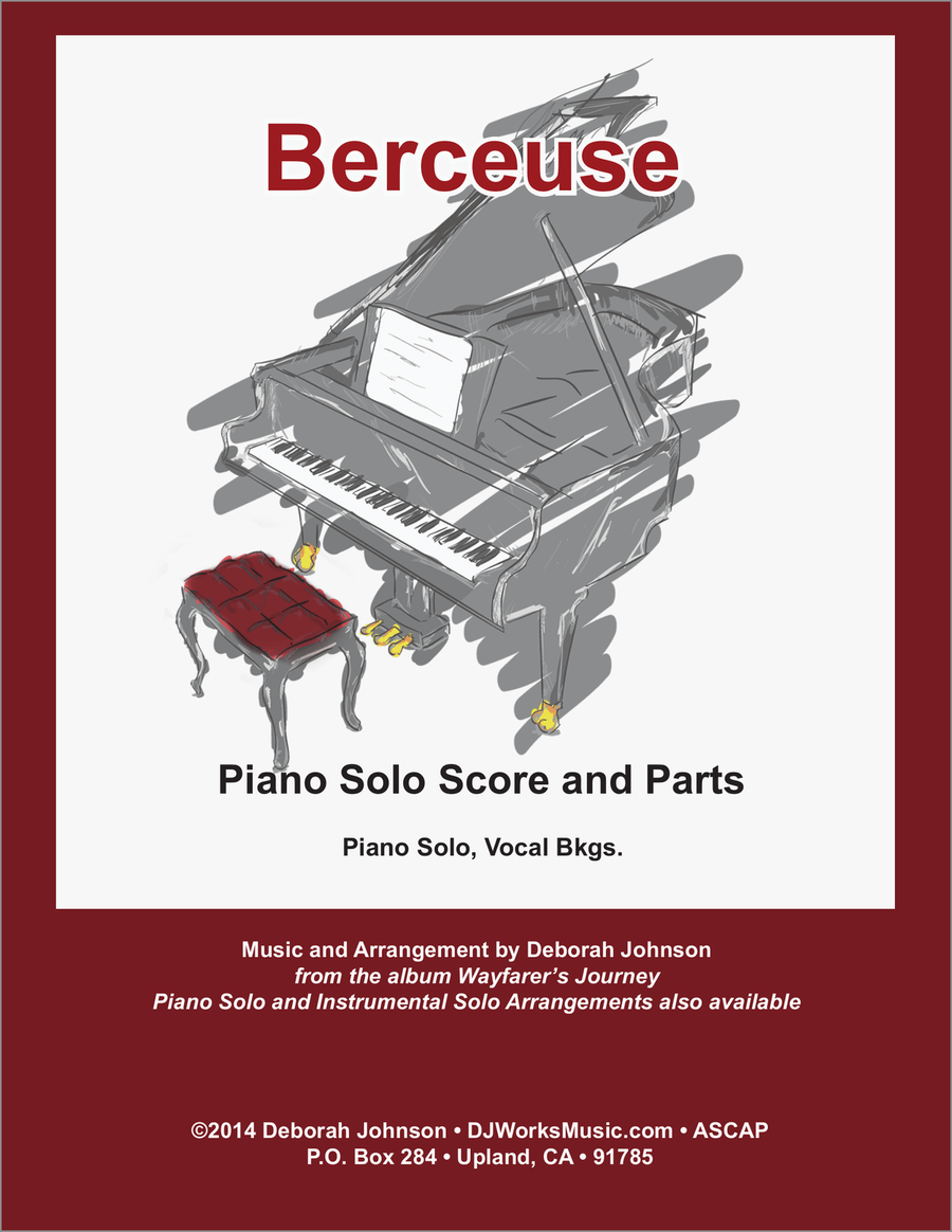 Berceuse Piano Solo Score