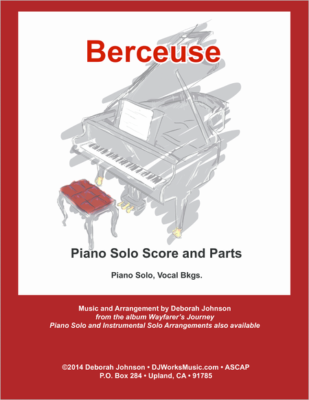 Berceuse Piano Solo Score image number null