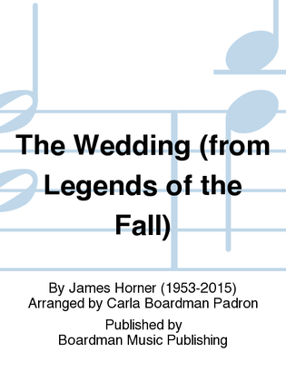 Book cover for The Wedding (from Legends of the Fall)