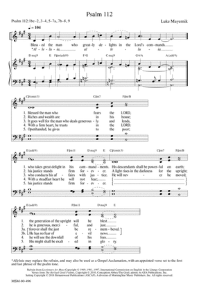Psalm 112 (Downloadable)