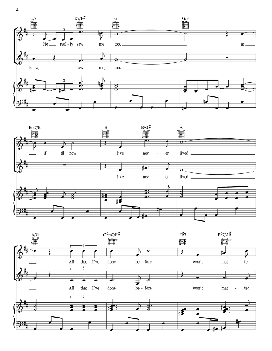 I've Just Seen Jesus Acoustic Guitar scores gallery preview page 4