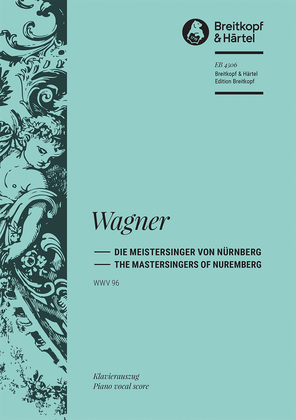 Book cover for The Mastersingers of Nuremberg WWV 96
